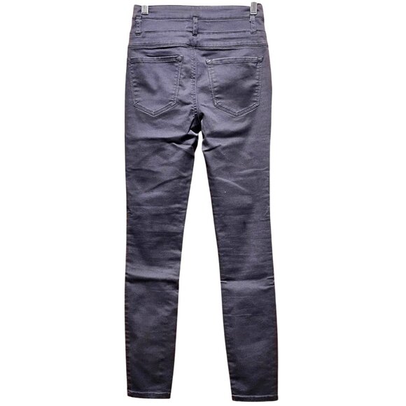 Refuge Women's Skinny Stretch High Waist Denim Jeans Size 2 Gray - Picture 2 of 8